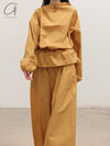 BASERANGE 25 Early Spring Air Sweater/Pants Cotton France BAS-TRAI-PO-SP25-SIGHS YELLOW